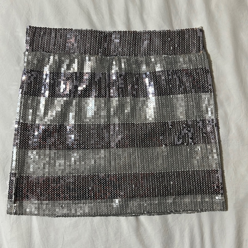 Sequin Mini Skirt